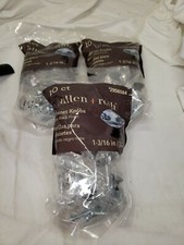 (30) Allen + Roth Matte Black Finish Cabinet Knobs 1-3/16in  2956584 