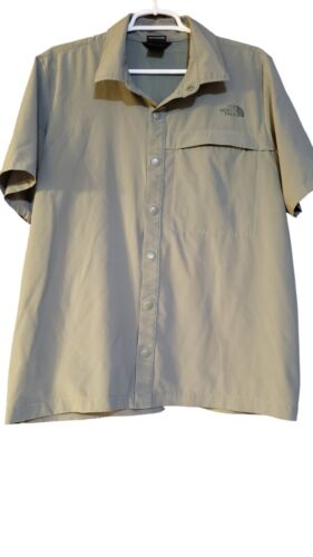 The North Face Never Stop Exploring Men Shirt Size L Athleisure Vented Fishing