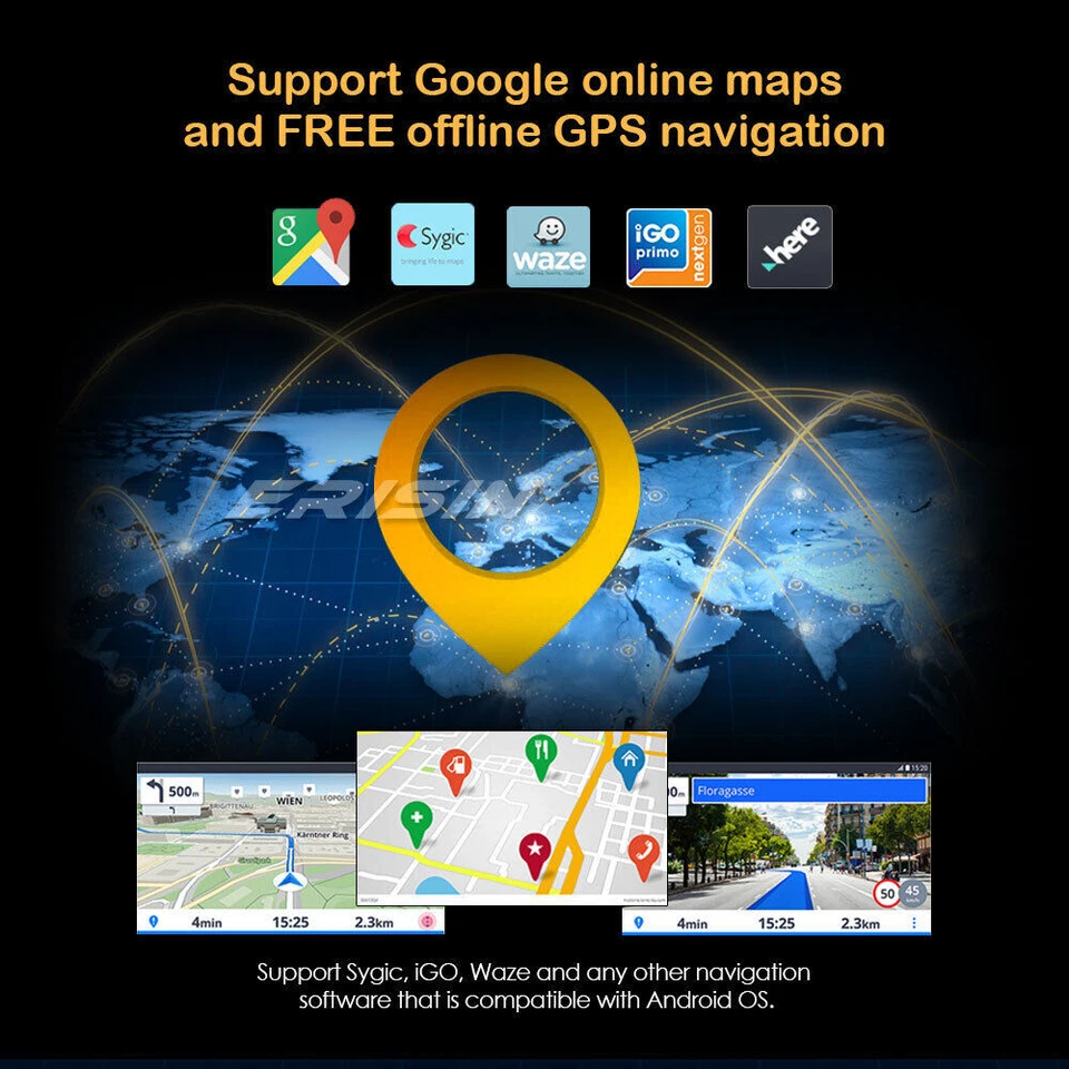 8-Kern Android 12 GPS Autoradio Navi für SEAT IBIZA CarPlay BT 5.0 64GB WiFi DAB - Bild 3 von 4