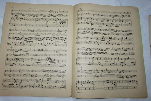 Carl Fischer’s Music Library BACH concerto No. 3 D minor two violins & piano 787 - Picture 10 of 12