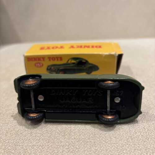 Dinky Jaguar xK120 Couoe 157 verde - Foto 12 di 12