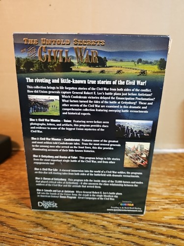 Untold Secrets of the Civil War 150th Anniversary - DVD - VERY GOOD - Picture 3 of 13