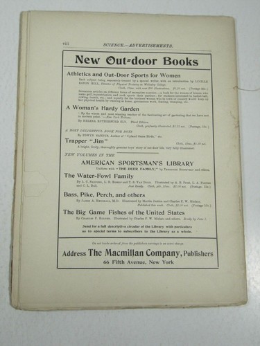 Science Magazine- Vol 17 #438-May 22, 1903-Simple Photo-Micro Camera;Climatology - Imagen 2 de 3