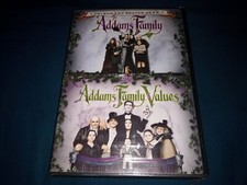 NEW The Addams Family 1991 + Addams Family Values 1993 DVD Wednesday Halloween 