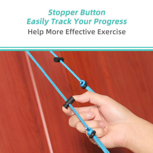 Overhead Shoulder Pulley Therapy Exercise Pulley System Back Workout (Strap) - Picture 4 of 5
