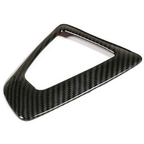 New Carbon Fiber Gear Shift Surround Panel Cover Decor Trim For BMW F30 F32 - Bild 3 von 11