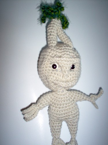 Handgehäkelte Mandrake, 13" groß a