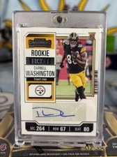 2023 Panini Contenders Darnell Washington Auto Rookie Pittsburgh Steelers
