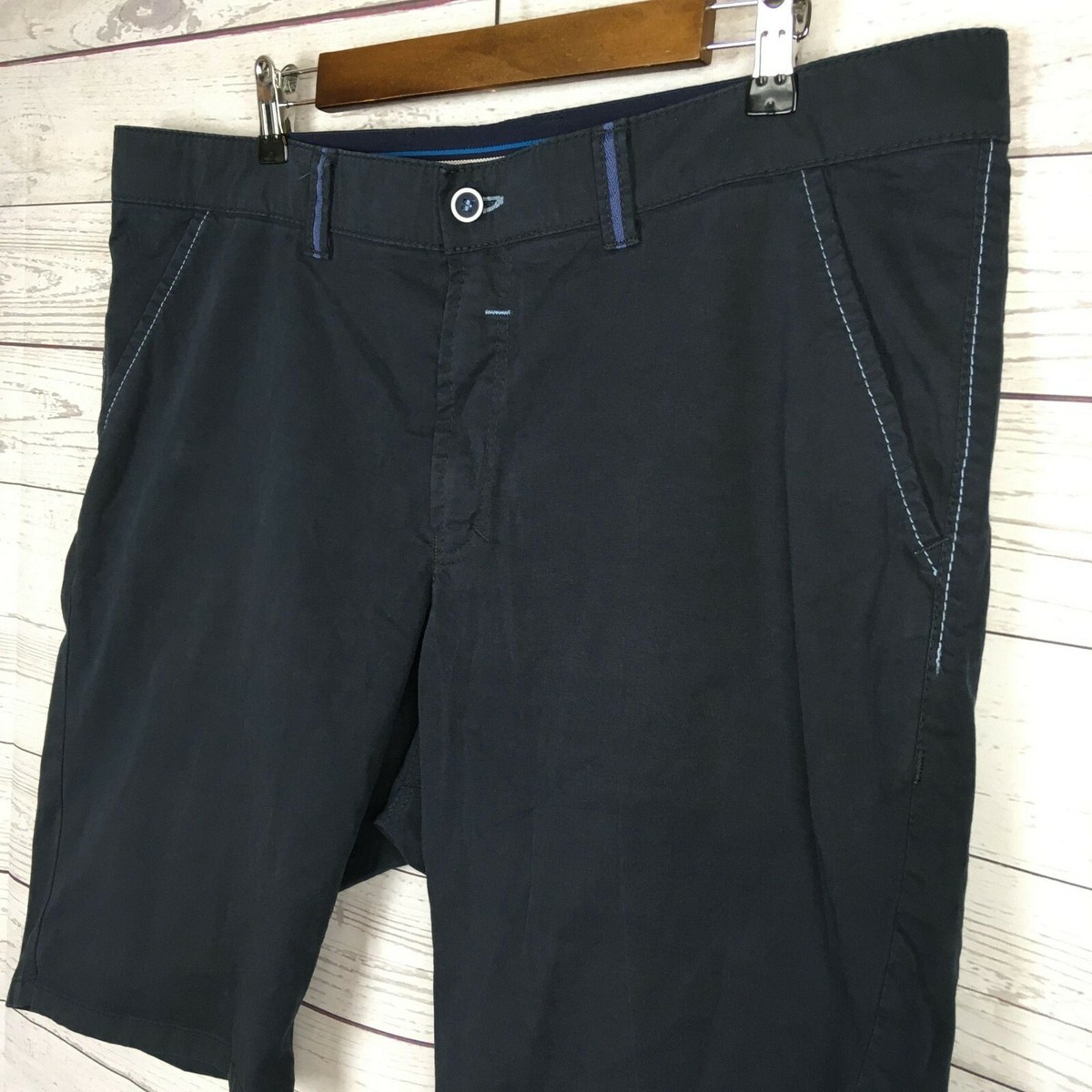 ハーフ・ショートパンツ Named Comfortable Shorts Navy Club of Comfort Mens sz 40 Shorts Dark Navy Blue Stretch