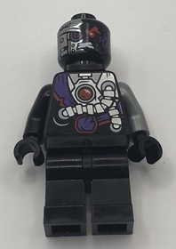 LEGO Nindroid Minifigure njo268 70588 Ninjago Neck Bracket Twin blade Jetpk LA08