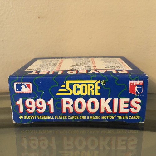 Juego de 40 tarjetas de béisbol brillantes 1991 Score Rookies MLB nuevas - Imagen 4 de 7