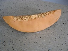 REALISTIC FAKE PROP MTC BATTAT TIKES FUN FOOD PLAY ✿ 6" CANTALOUPE SLICE MELON