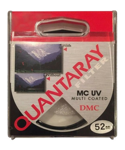 Quantaray UV Haze Multi-Coated (241665827) 52 mm Filter - Picture 1 of 1