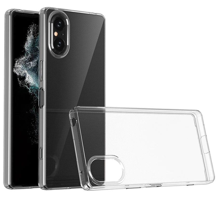 Custodia Per Sony Xperia XA1 Ultra - Cover TPU Morbida Trasparente Effetto Marmo Bianco, Antigraffio E Antiurto, Con Stilo Incluso