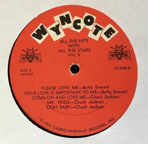"All The Hits with All The Stars", Lloyd Price, Brook Benton,Wyncote,1964,MONO - Picture 4 of 4