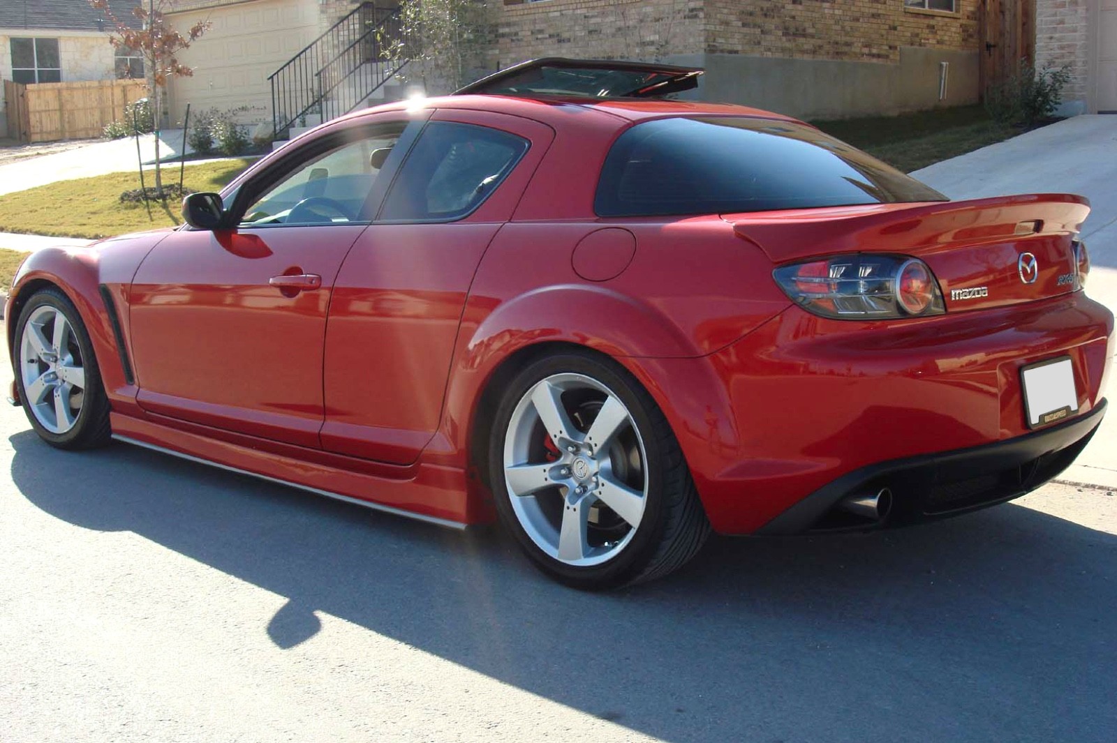 Mazda Rx 8 Spoiler SPOILER ALETTONE MAZDA RX-8 ( RX8 ) SPOILER SUL COFANO | eBay