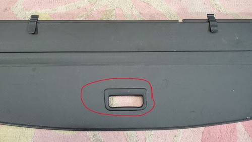 2007-2015 AUDI Q7 4L REAR TRUNK CARGO RETRACTABLE PRIVACY SHADE COVER GRAY - Bild 2 von 12