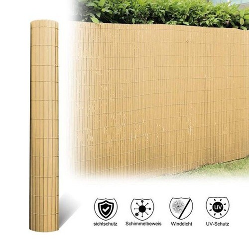 Sichtschutzzaunmatten PVC-Sichtschutzmatte für Garten Balkon und Terrasse - Bild 8 von 20
