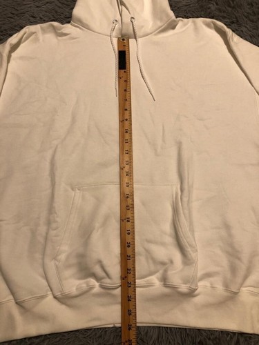 Hanes Hoodie Herren Sweatshirt Ultimate Heavyweight Cotton Tagless Taschen Gr. L - Bild 6 von 8