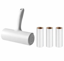 240 Sheets 4 Refills Sticky Lint Roller Remover Dust Fluff Dog Cat Pet Hair Fur