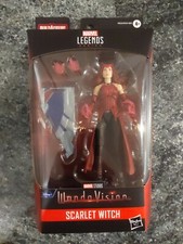 BNIB MARVEL LEGENDS 6" SCARLET WITCH Action Figure WANDA VISION with BAF UK 1