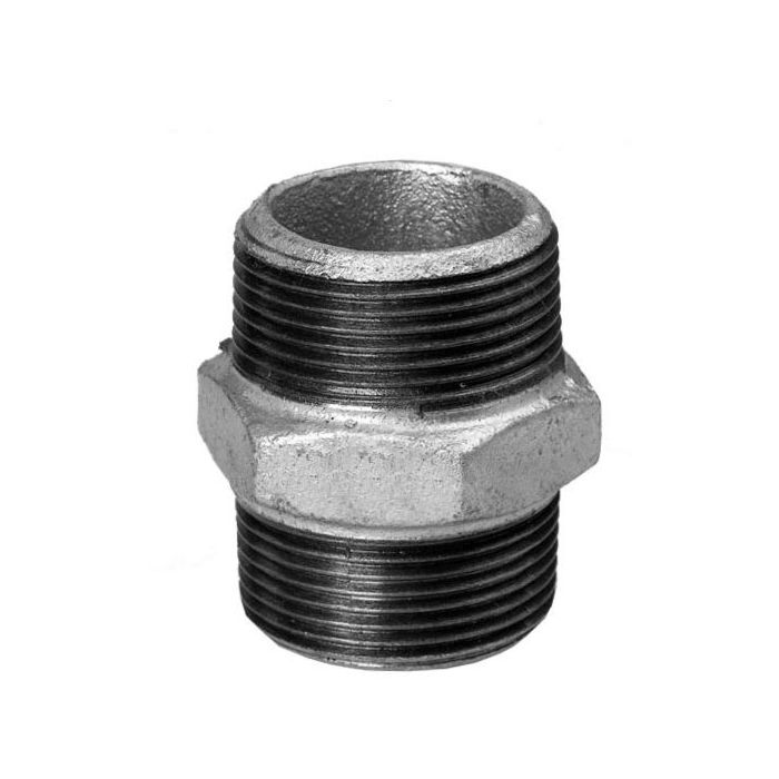 Hermann Schmidt Temperguss 280 Doppelnippel 13280032 DN 32, 1 1/4, AG/АГАТ,