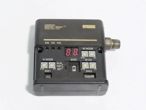 UNTESTED / FOR PARTS / AS IS / OMRON WD30-SE01 V2 WIRELESS UNIT