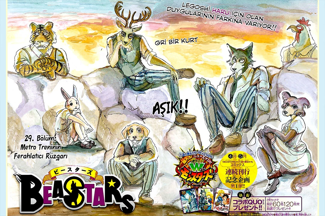 Beastars Animal Hot Japan Anime Crime Wall Art Home Decor - POSTER 20x30