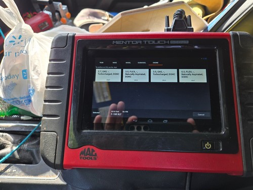 MAC Tools Mentor Scout Diagnostic scanner touch screen MRST - Picture 3 of 18