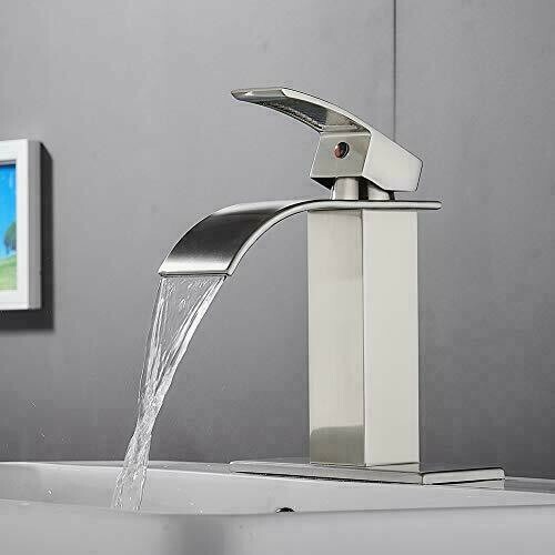 VOTON Caño Cascada Grifo de Baño Monomando Cromo 1527C NUEVO - Imagen 7 de 9