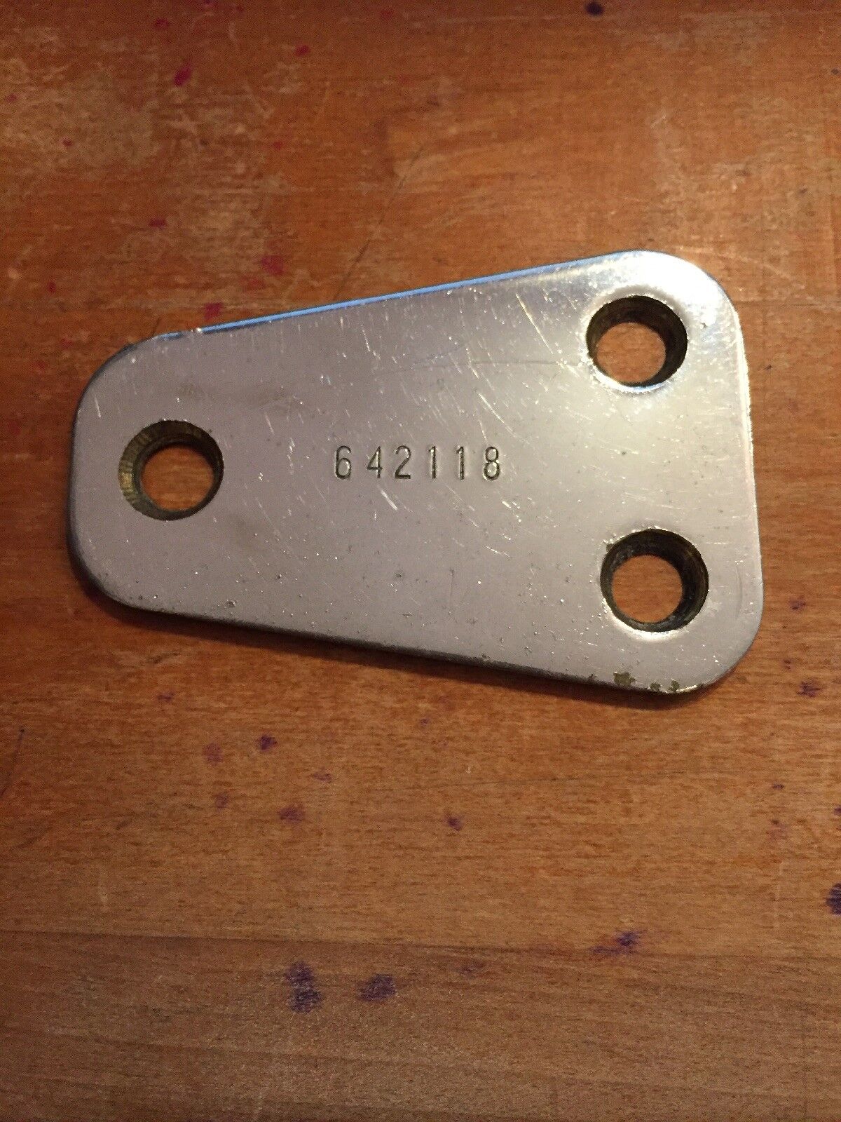 Vintage 60’s Hagstrom Neck Plate Vintage 60’s Hagstrom Neck Plate
