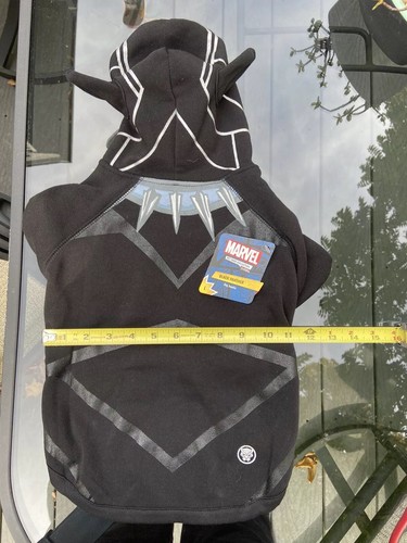 Marvel Black Panther Dog Hoodie Large - Picture 2 of 4