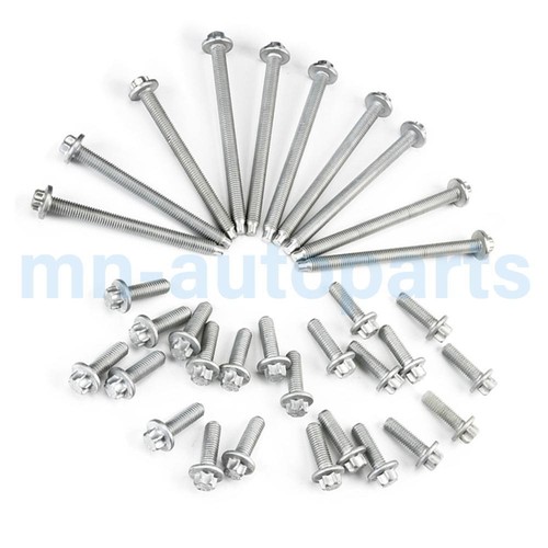 Engine Oil Pan Bolt Set For BMW X3 4 5 6 Series 135i 325xi 328i 435i 11132210959 - Picture 3 of 6