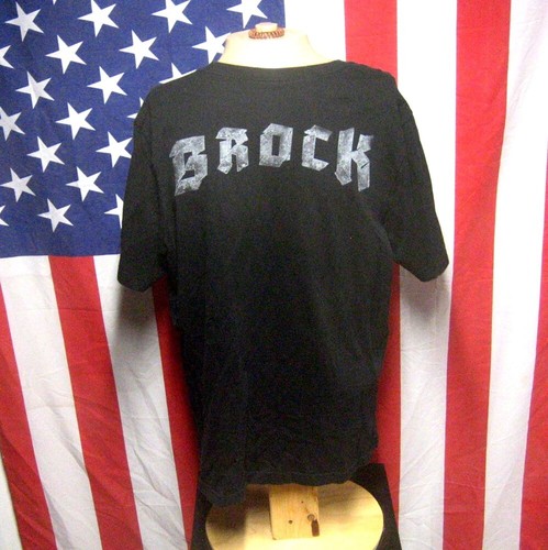 BROCK LESNAR tee XL pro wrestling T shirt Deathclutch skull logo MMA martial art - Picture 3 of 5