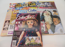 DOLL COLLECTOR'S PRICE GUIDE MAGAZINE lot of 11 issues 1996 - 1998 reference