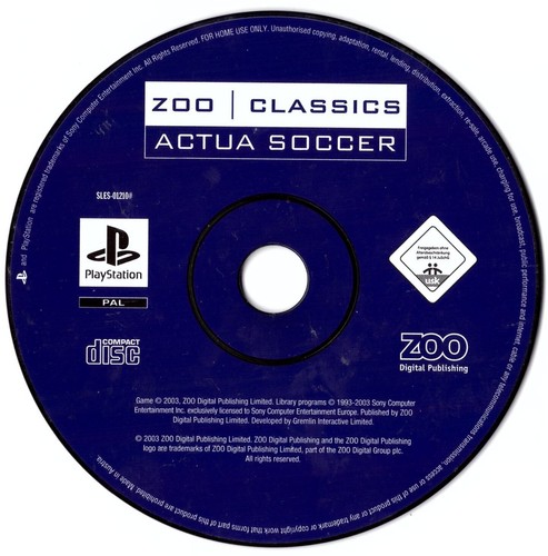 Solo disco Sony PlayStation 1 selecciona tus juegos de la lista 0 - 9, A - F - Imagen 19 de 206