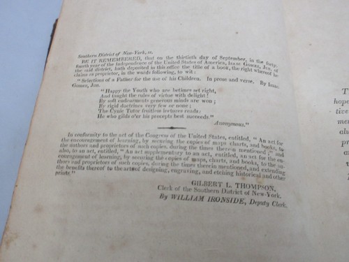 Auswahl eines Vaters für den Gebrauch seiner Kinder von Gomez 1820 jüdisch *RAR* - Bild 6 von 24