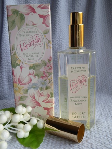 Crabtree & Evelyn VERANDA Fragrance Mist perfumed moisturizer oil 3.4 oz. Boxed