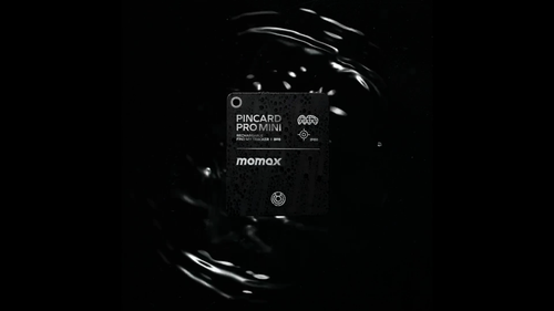 MOMAX PinCard Tracker ProMini Wiederaufladbar Apple FindMy Smart GPS Wallet Locator - Video 1 von 1