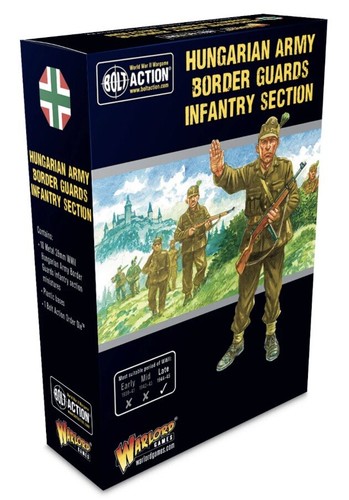🌳28mm Warlord Games Hungarian Border Guards Section, Bolt Action WWII BNIB - Picture 1 of 3
