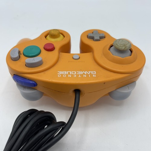 OEM Official Nintendo GameCube Controller Orange DOL-003 - Picture 3 of 3