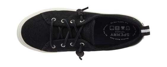 Sperry Top-Sider Negro Para mujeres Tenis de Cuero Negro Top-Sider Zapatillas Crest Vibe a08842 Sperry Top-Sider Negro Para mujeres Tenis de Cuero Negro Top-Sider Zapatillas Crest Vibe a08842
