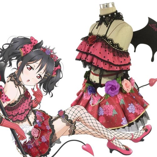 LoveLive love live cosplay costume wig Lolita Devil Demon Devil Gothic - Picture 12 of 20