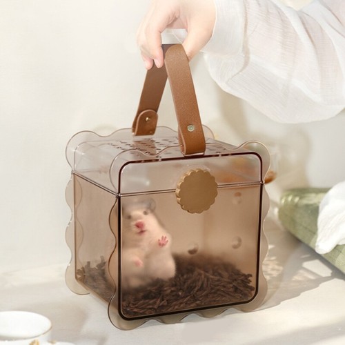 Small Animal Carriers Pet Cage for Outdoor Small Pet Travel Case Transport Box - 第 5/16 張圖片