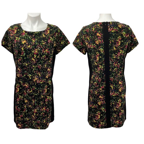 Justify Kleid Damen große Strickjacke Blumen Colorblock Arbeit Büro Business Corp - Bild 6 von 12