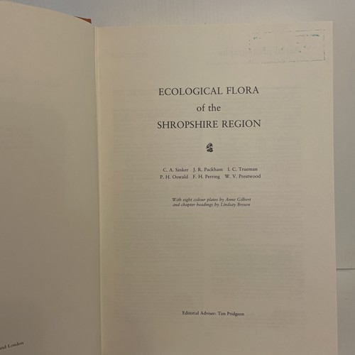 Ecological Flora of the Shropshire Region 1985 Charles Sinker HB Book Botanical - Bild 3 von 19
