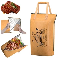 BBQ Blanket for Resting Meat, Reusable Smoker Grilling Meat Insulated Brisket...