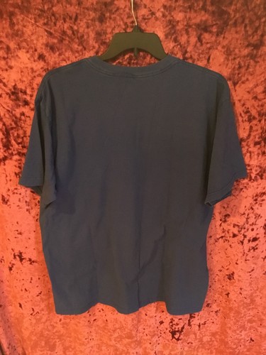 New York Giants Super Bowl XLII 2008 Arizona Reebok Blue Tee Shirt XL NY NFL - Picture 3 of 3