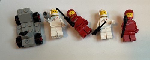 vtg LEGO 497 Galaxy Explorer Classic Space 100% pieces, Missing 1 decal, No box - Picture 8 of 14