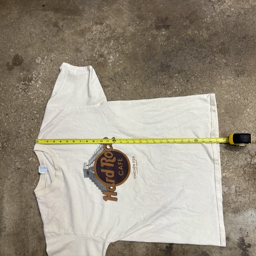 Vintage 90s Hard Rock Cafe Chichen Itza Yucatán Mexico t-shirt Size Large Y2K - Bild 7 von 7